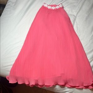 Janie & Jack Elegant Pink Pleated dress